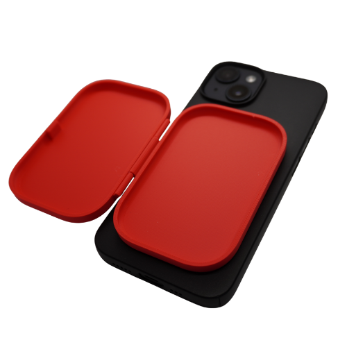 Holdmate retainer case - open view showing interior